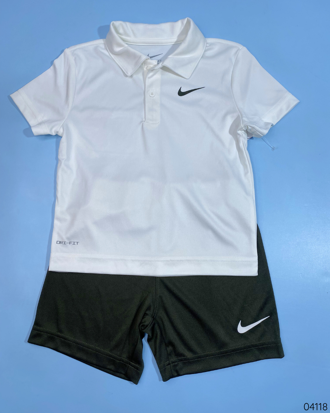 TRAJE NIKE BLANCO NEGRO