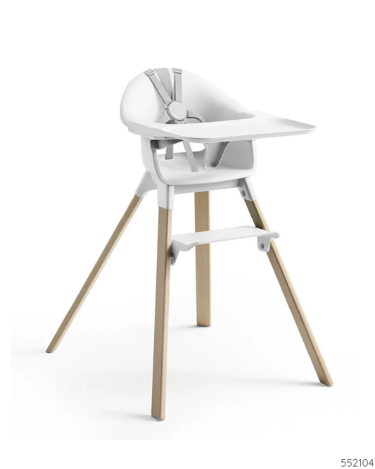 SILLA DE COMER STOKKE CLIKK BLANCO
