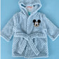 BATA DE BAÑO MICKEY MOUSE AZUL