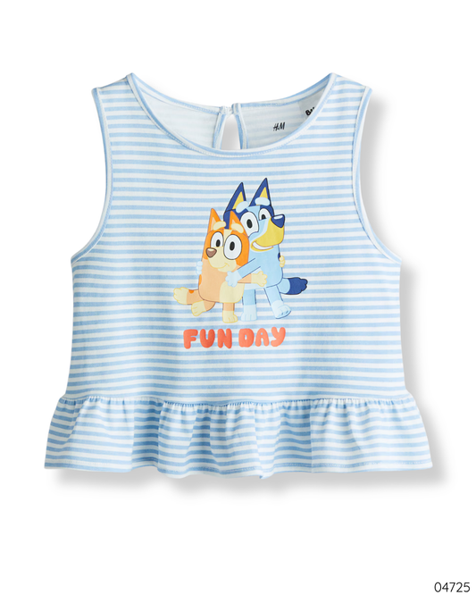CAMISA FUN DAY BLUEY