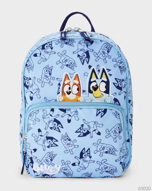 MOCHILA BLUEY Y BINGO AZUL