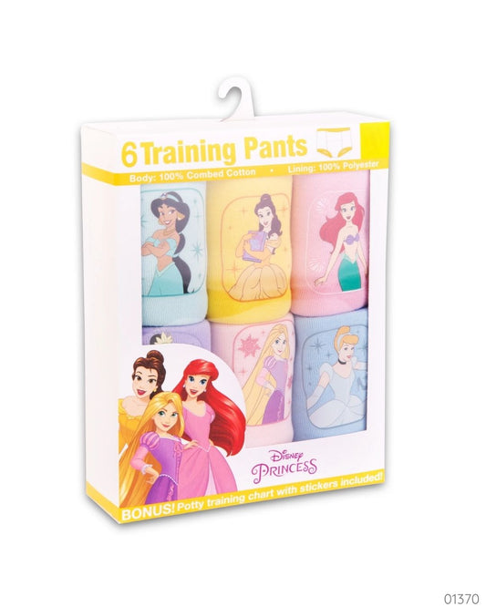 CALZONCITOS ENTRENADORES PRINCESAS 6 PZ