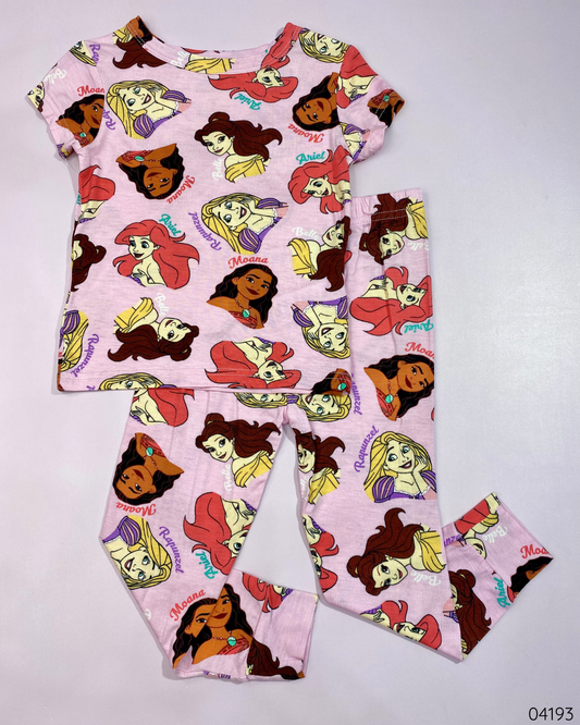 PIJAMA DE PRINCESAS ROSA