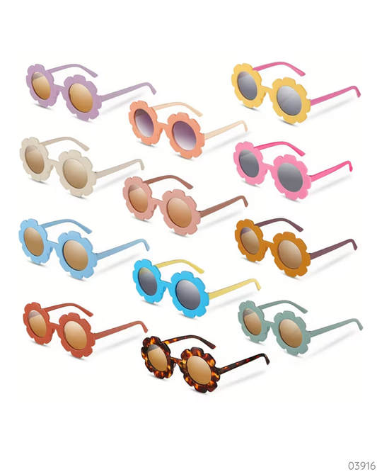 LENTES FLORES NIÑA MULTICOLOR