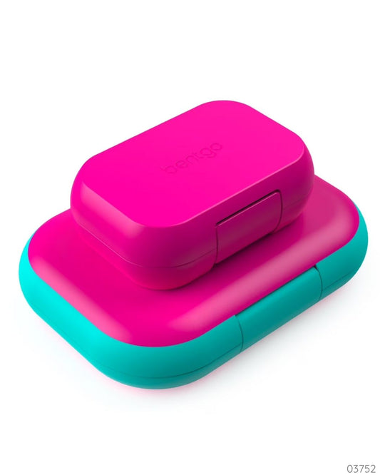 BENTGO KIDS LUNCH BOX + SNACK ROSA