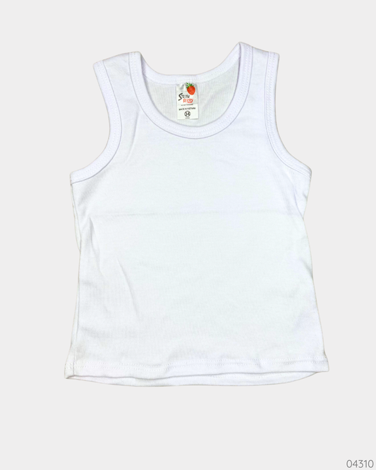 CAMISA BLANCA SIN MANGAS