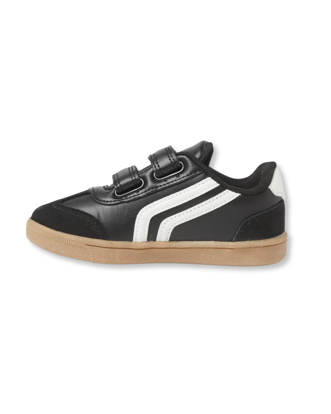 ZAPATOS NEGRO RAYAS BLANCAS CAT&JACK