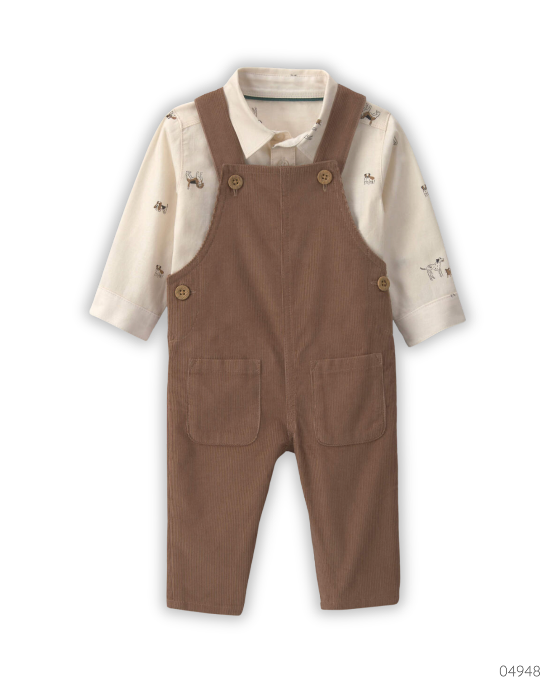 OVERALL CAFE CAMISA PERRO CARTERS