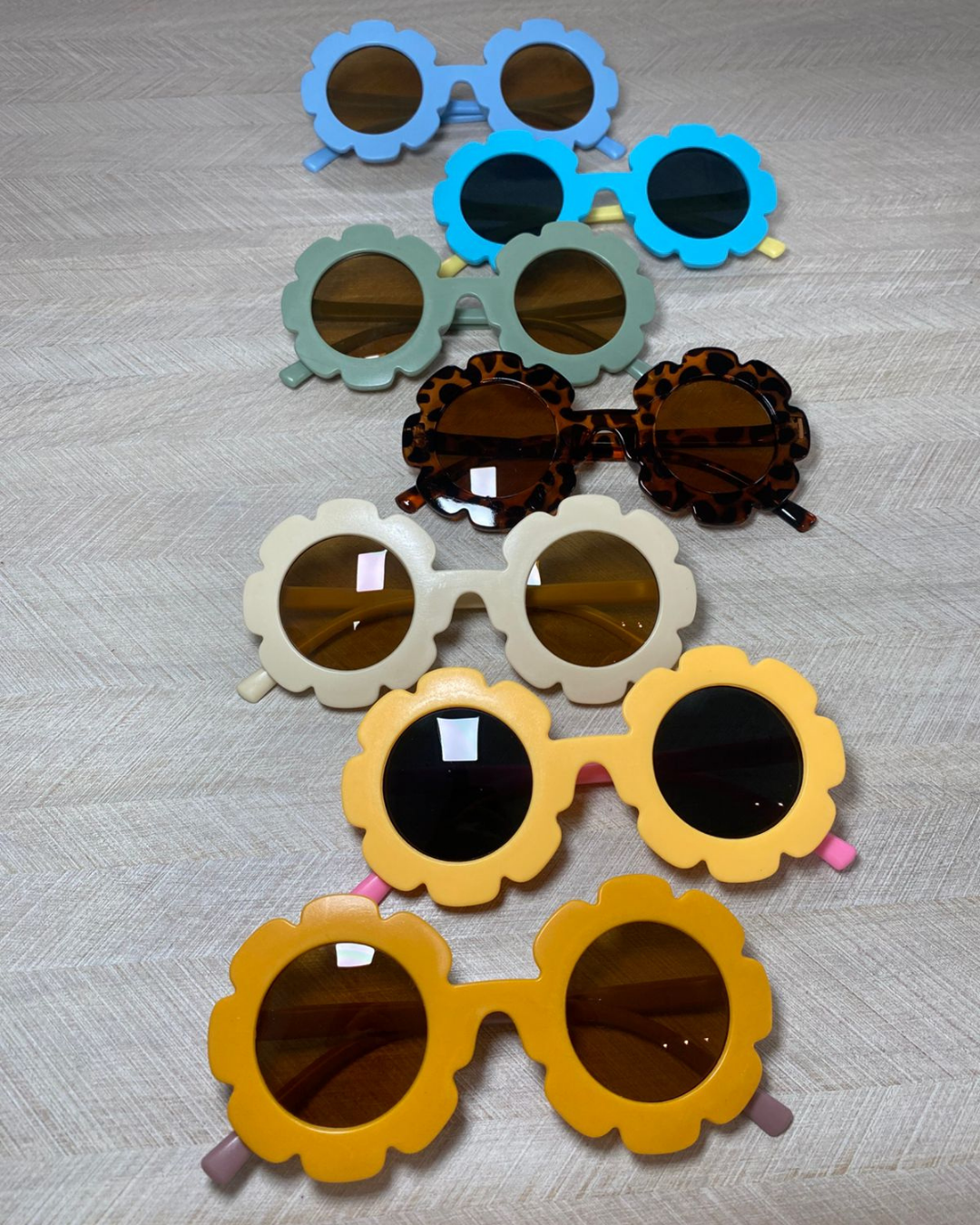 LENTES FLORES NIÑA MULTICOLOR