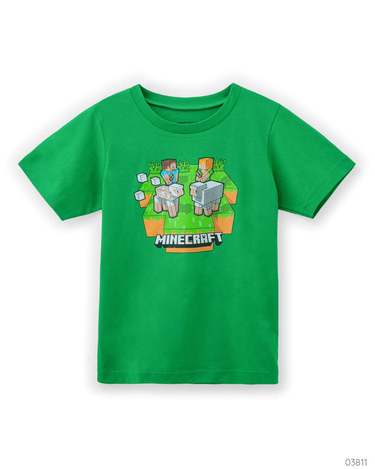 CAMISA MINECRAFT VERDE