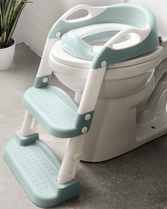 ASIENTO DE ENTRENAMIENTO CON ESCALERA VERDE