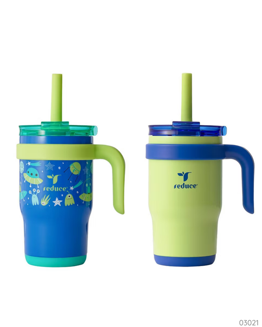SET DE TERMOS REDUCE 14 OZ AZUL Y VERDE