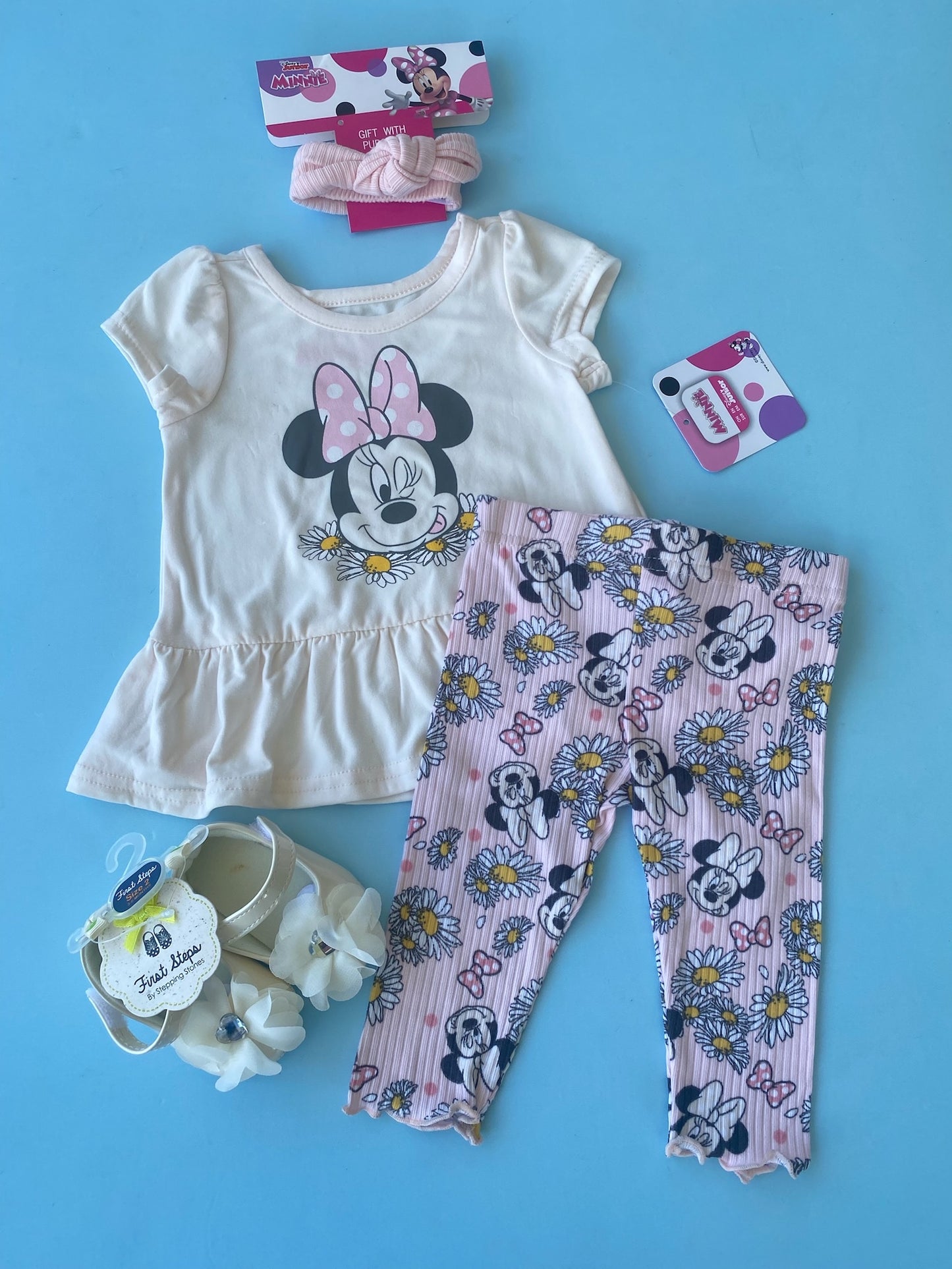 TRAJE MINNIE GIRASOL VINCHA