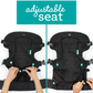 PORTABEBÉ FLIP 4-EN-1 CONVERTIBLE INFANTINO - NEGRO
 8-32 LBS