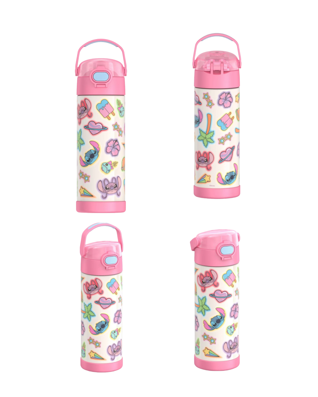 TERMO 16 OZ STICH ROSA THERMOS