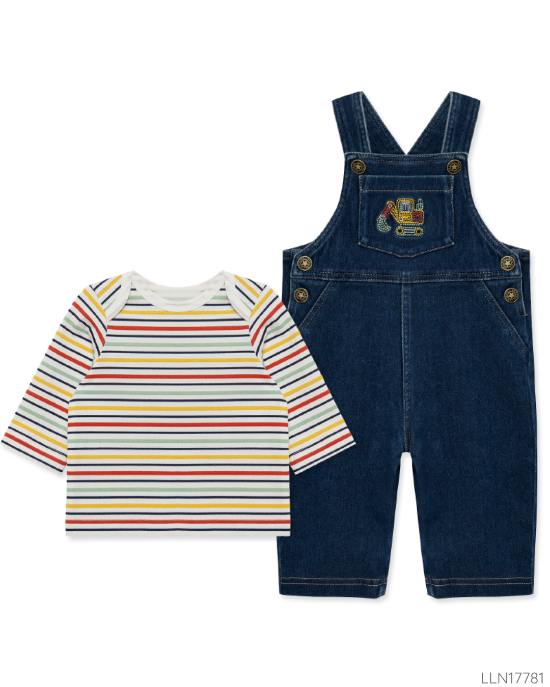 OVERALL JEAN EXCAVADORA CON CAMISA