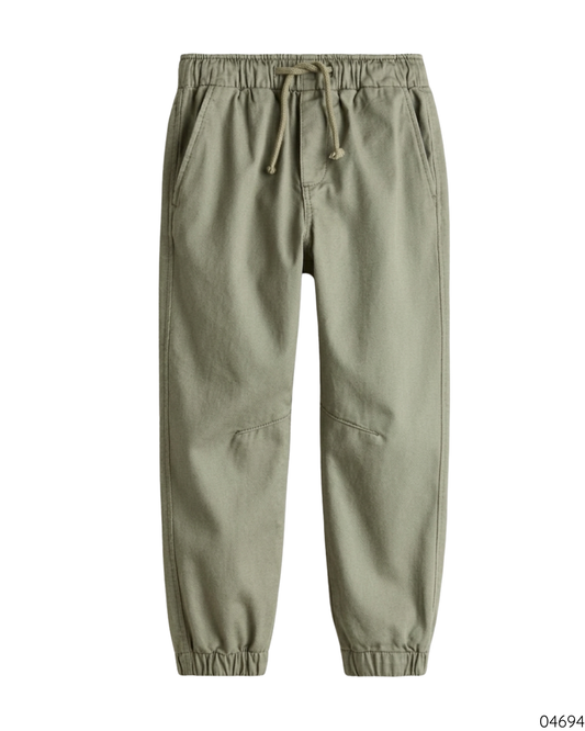 PANTALON VERDE HYM CORDONES