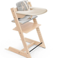 SILLA STOKKE TRIPP TRAPP NATURAL COJIN Y BANDEJA