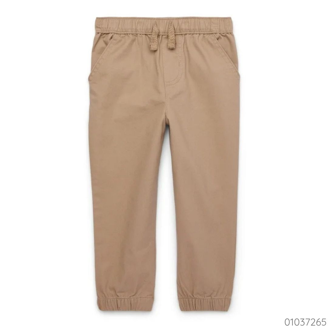 PANTALON CAFE CLARO JOGGER AMARRAR