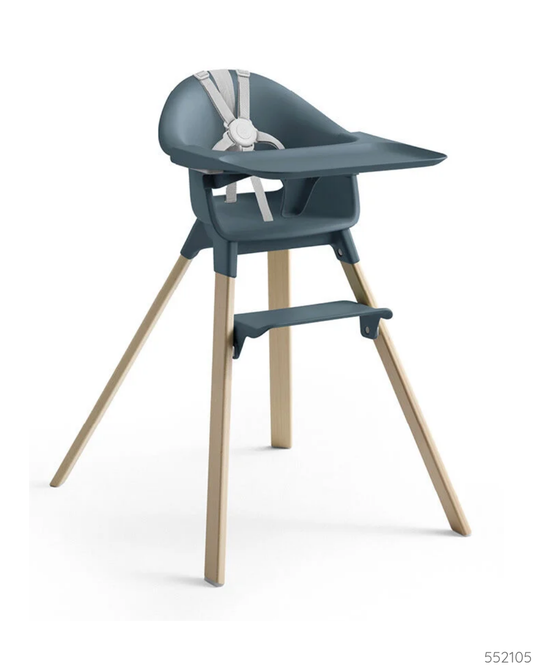SILLA DE COMER STOKKE CLIKK AZUL