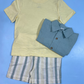 TRAJE 3PZ CAMISA VERDE FORMAL