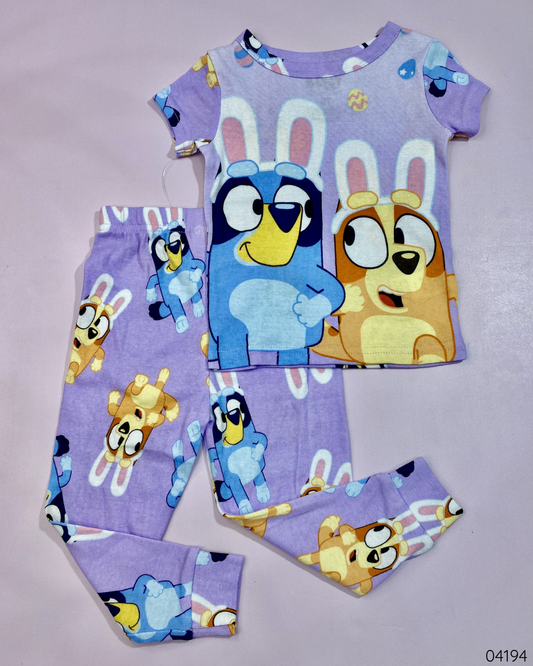 PIJAMA BLUEY Y BINGO