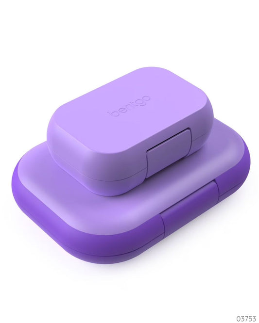 BENTGO KIDS LUNCH BOX + SNACK MORADO