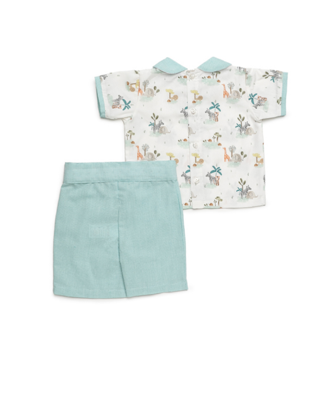 CONJUNTO SAFARI CAMISA MANGA CORTA