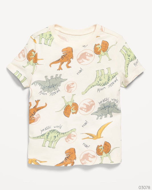 CAMISA DINOSAURIOS OLD NAVY