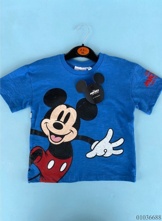 CAMISA NIÑO MICKEY MOUSE AZUL