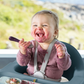 SILLA DE COMER STOKKE CLIKK AZUL