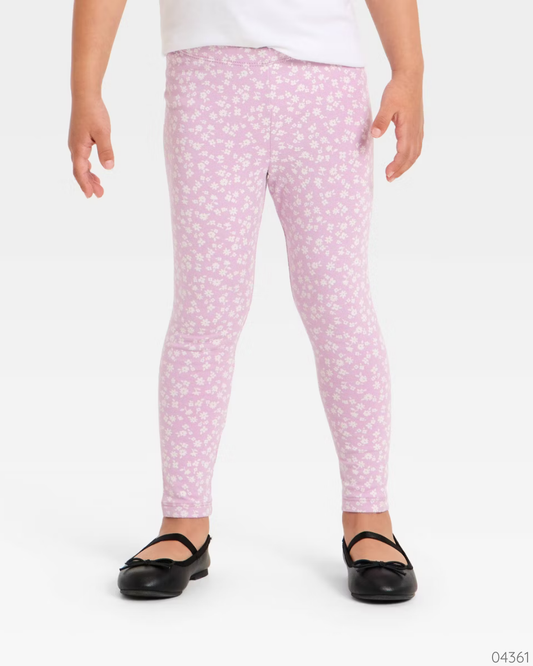 LEGGINGS MORADO FLORES CAT & JACK