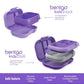 BENTGO KIDS LUNCH BOX + SNACK MORADO