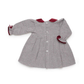 VESTIDO GRIS Y ROJO CHONGO