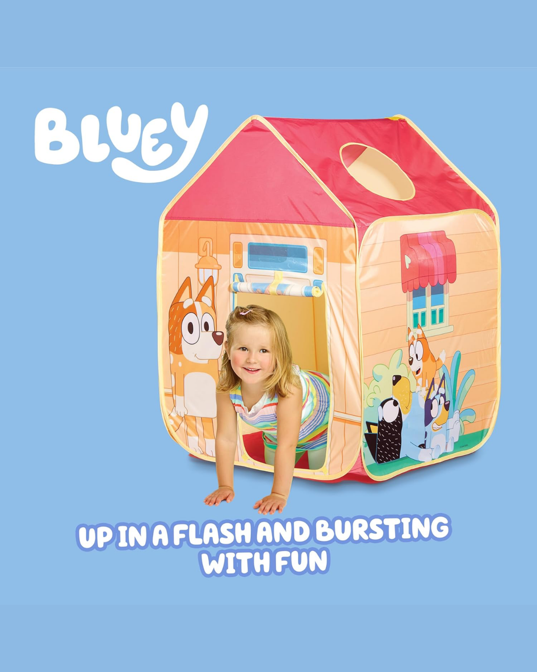 CASITA PLEGABLE BLUEY POP N FUN