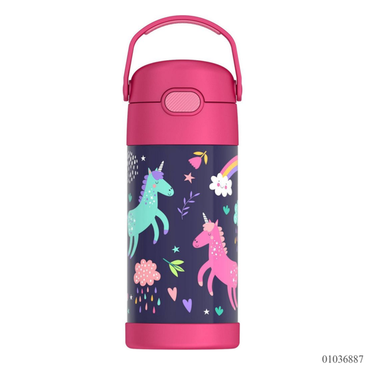 TERMO UNICORNIO ROSADO INSULADO 12OZ THERMOS