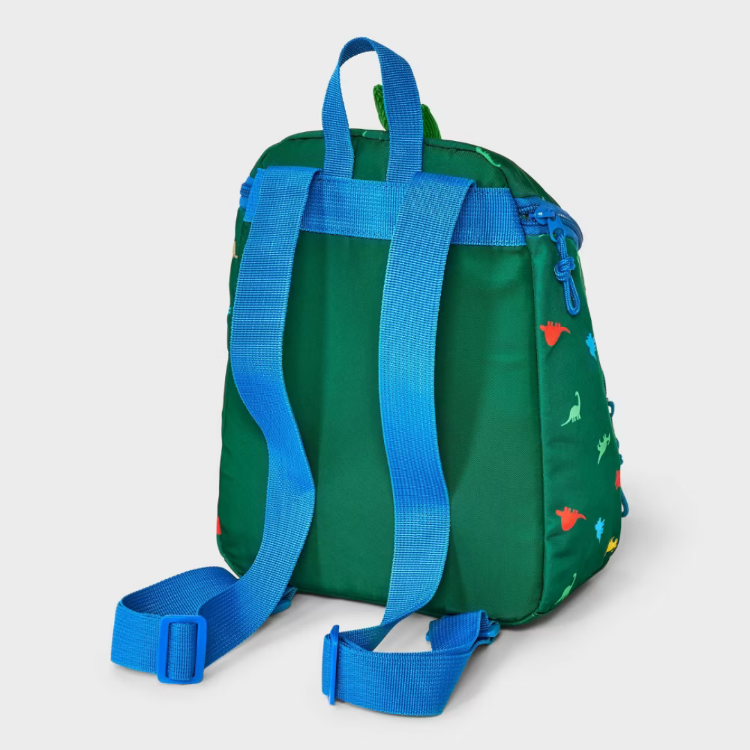 MOCHILA DINOSAURIOS VERDE