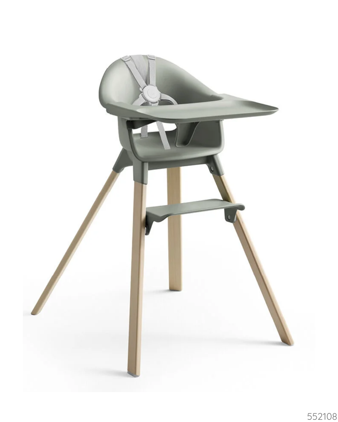 SILLA DE COMER STOKKE CLIKK VERDE GLACIAR