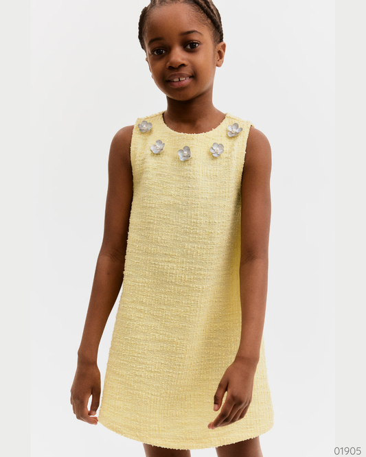 VESTIDO H&M AMARILLO