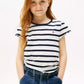 CAMISA TOMMY BLANCA AZUL RAYAS
