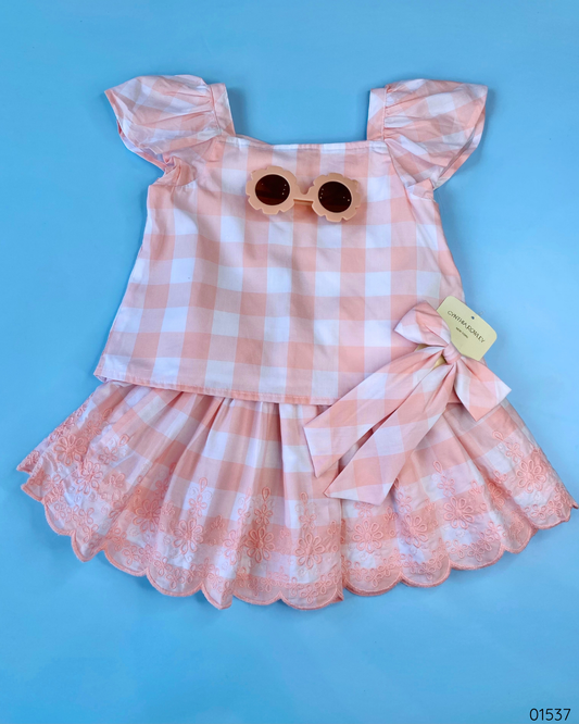 VESTIDO ROSADO 3 PZS CHONGO