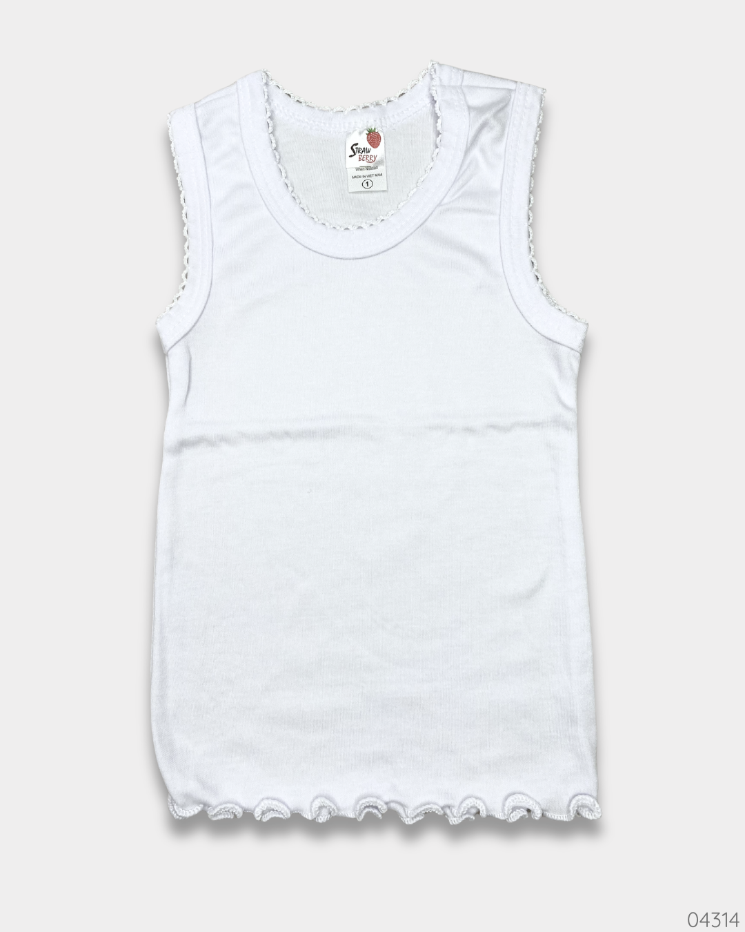 CAMISA BLANCA SIN MANGAS