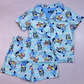 PIJAMA BLUEY Y BINGO AZUL