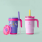 SET DE TERMOS REDUCE 14 OZ ROSADO Y MORADO