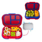 BENTGO KIDS LUNCH BOX + SNACK ROJO