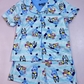PIJAMA BLUEY Y BINGO AZUL