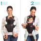 PORTABEBÉ SWIFT CLASSIC INFANTINO - NEGRO
 8-25 LIBRAS