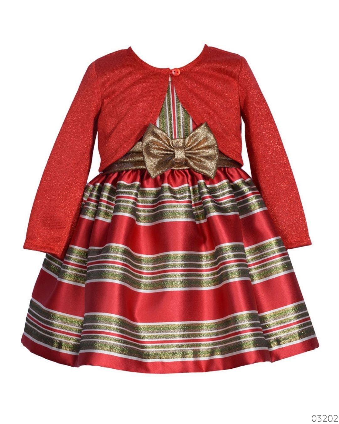 VESTIDO ELEGANTE CHALECO ROJO