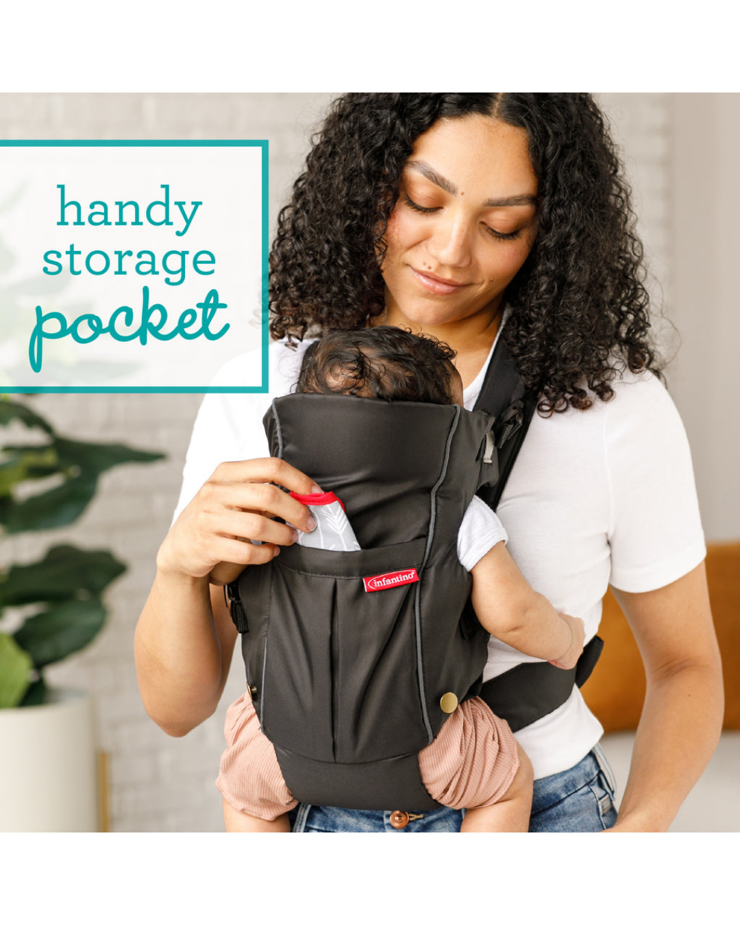 PORTABEBÉ SWIFT CLASSIC INFANTINO - NEGRO
 8-25 LIBRAS