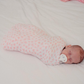 SABANAS MUSELINA ROSA BLANCO COMFYCUBS 4 PZS